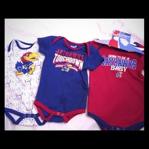 Baby Jayhawks Onsie